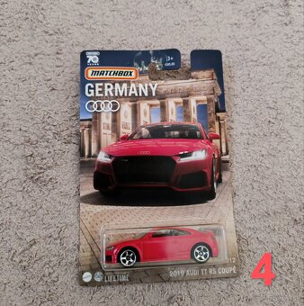 Autíčka Hotwheels Nemecké - 2