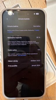 Apple iPhone 15 Pro Max 256GB 95% Batéria 170 Cyklov - 2