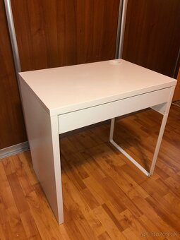 Biely IKEA písací stolík - 2