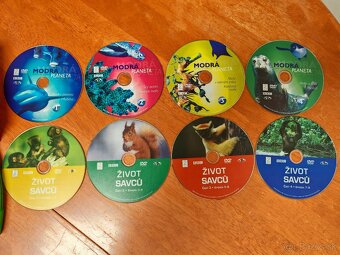 Predám DVD série : Monk, Bella a Sebastian, Príroda - 2