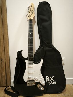 Elektrická gitara ABX + zosilňovač + obal (kompletný set) - 2