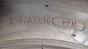 215/65 R16 letné pneumatiky Michelin - 2