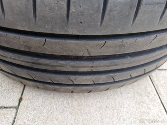 Predám letné pneumatiky Dunlop 245/45R17 - 2