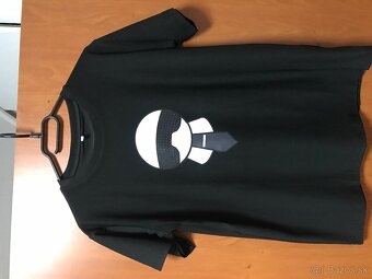 NOVÉ KARL LAGERFELD black damske tricko M - 2