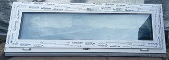 Predám sklopne okna 150x50 a 120x50 antracit/b trojsklo 5cm - 2