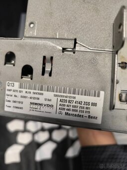 Command navi rádio cd kazeta - 2