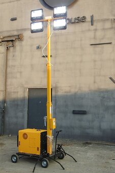Mobilné osvetlenie/generátor(elektrocentrála) TEKPAC 5,5 kVA - 2