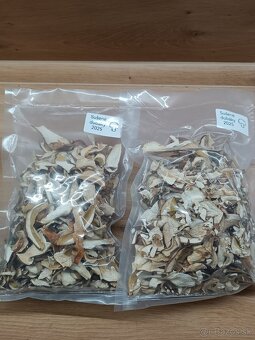 Sušené hríby - dubáky - 2