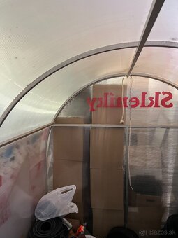 Sklenník z polykarbonátu 1,8 x 1,8m - 2