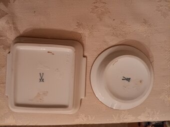 Míšeň, Meissen - porcelánové misky - 2