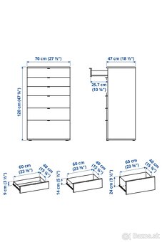 Predám komodu VIHALS z IKEA - 2