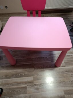 Stôl a stolička - 2