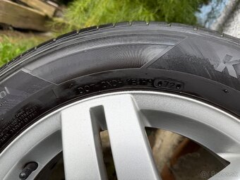 VW original elektrony + pneu R15 195/65 - 2