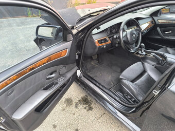 Bmw e60 Lci komfort černá kůže interiér - 2