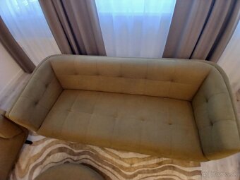 Sedacka 3+2 + taburetka - 2