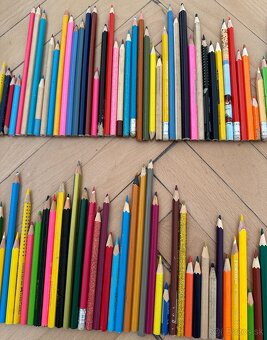 TENKÉ DLHÉ FAREBNÉ CERUZE za 5€ - 2