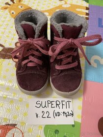 Zimné topánky Superfit, veľkosť 22 (VD: 14,2 cm) - 2