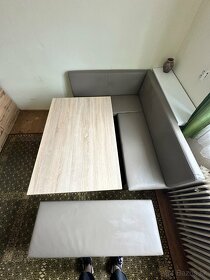 Jedalensky kut - kuchynska lavica so stolom - 2