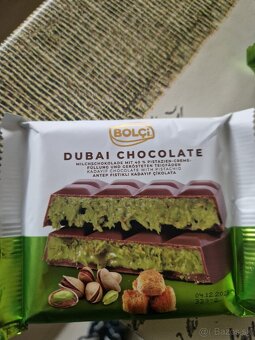 Bolci Dubajská čokoláda 100 g - Dubai Chocolate s pistáciami - 2