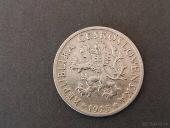 1koruna 1925,1929 a iné ročníky - 2