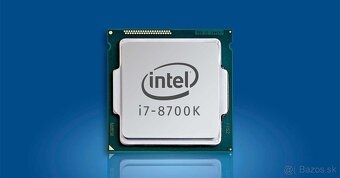 Predám základ na herný PC, i7 8700K, 48GB Ram, 256 M2 SSD, - 2