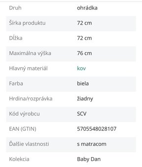 predám detskú ohrádku - 2