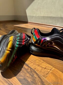 Nike Air Max 720 Black Multicolor Neon Rainbow - 2