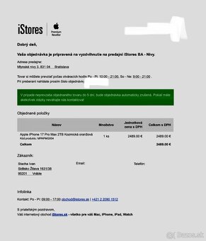 iPhone 17 Pro Max 2TB Kozmická oranžová - 2