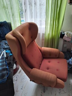 Predám retro kreslo otočné - 2