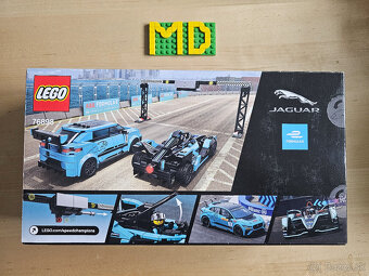 LEGO 76898 Formula E Panasonic Jaguar & I-PACE eTROPHY - 2