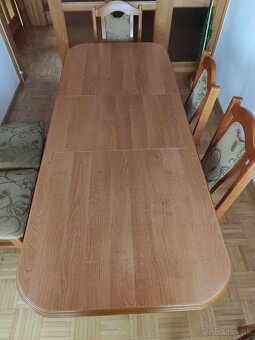 Jedálenský stôl a stoličky - 2