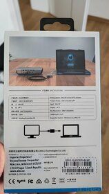 ORICO Mini DP to Dual DP Adaptér Silver - 2