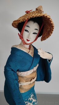 Japonská bábika Sado Okesa - 2