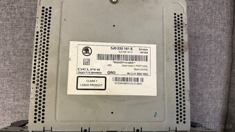 Autorádio Škoda Rapid - 5J0035161E - 2