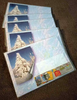 Puzzle pohľadnica s obálkou - 2