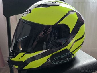 Prilba na motorku HJC CS-15 Sebka flou XXL 64 - 2