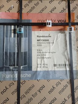 Sprchový kút  Made fór you - 2