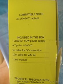 Predam Lenovo power adapter 90W... - 2