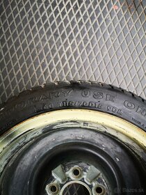 Dojazdova pneumatika 5x114.3 R15 - 2