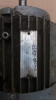 Predám elektromotor 750w,2800ot/min, ø19mm - 2