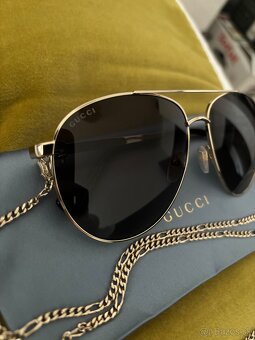 Gucci slnecne okuliare s retiazkou - 2