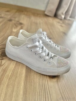 Converse tenisky so swarovským veľ.39 - 2