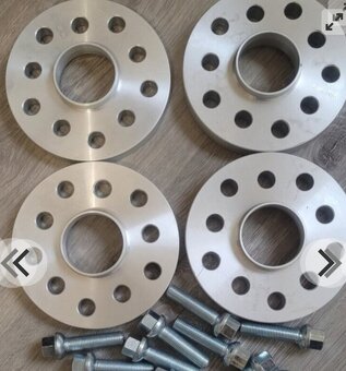 Predám rozsirovacie podlozky duralove 5X112 a aj 5x120 - 2