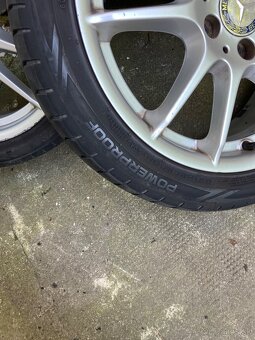 Disky Mercedes Benz OEM 17” a pneumatiky - 2