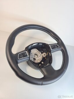 Trojramenný kožený volant Audi - 2