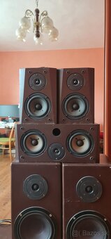 Reproduktory plus aktívny subwoofer. Set. - 2
