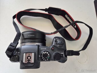 Canon eos RP + adaptér EF - 2