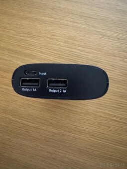 Čierna externá nabíjačka XQISIT - 2