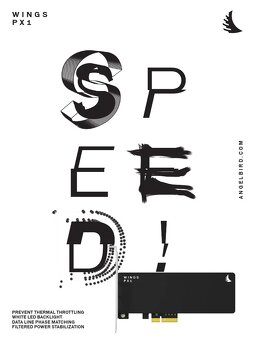 Angelbird Wings PX1 NVMe M.2 SSD PCIe 3.0 Adapter - 2