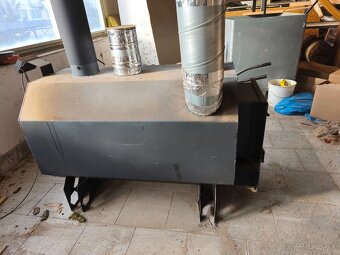 Teplovzdušné kachle octagon 35kW - 2